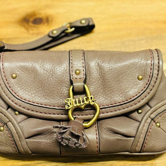 Juicy Courture Taupe Wristlet - Picture 2 of 5